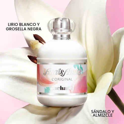 Miniatura 3 de Cacharel Anais Anais, Eau de Toilette for Women, Floral, Green With Notes of White Lily & Musk. A Classic, Romantic, and Timeless Everyday Perfume