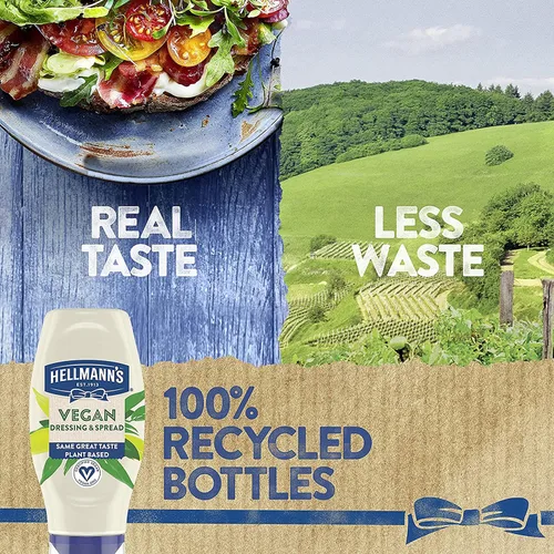 Miniatura 5 de Hellmann's Aderezo vegano y untar para una rica alternativa cremosa a base de plantas a Mayo Vegana del mismo gran sabor, a base de plantas, libre