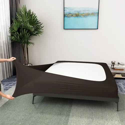 Miniatura 16 de Alyvia Spring - Funda para box de cama Plata