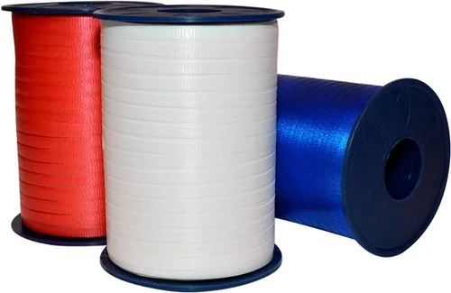 Morex Ribbon 253/3PK-914 - Cinta rizadora de 3/16 pulgadas x 1500 yardas (paquete de 3) cinta patriótica para envolver regalos, decoraciones
