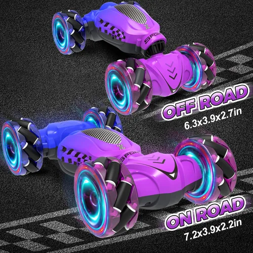 Miniatura 3 de Nitigo Auto a control remoto para niñas de 4 a 7 años, juguetes para edades de 5 a 7 años, regalo para 4, 5, 6, 7, 8 a 13 años, para niños, auto