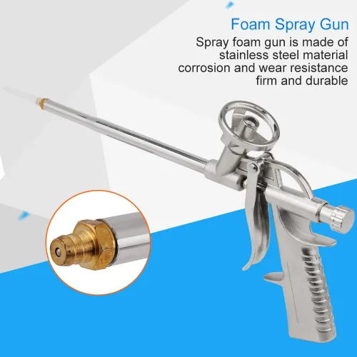 Miniatura 3 de Pistola de espuma de pulverización, pistola de pulverización de espuma de aluminio de 12.4 pulgadas de longitud, 8 MPa 5 L/min Spray calafateo