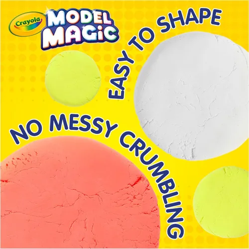 Miniatura 3 de Crayola Model Magic (paquete de 30), material de modelado secado al aire, imprescindible para el aula del profesor, suministros escolares
