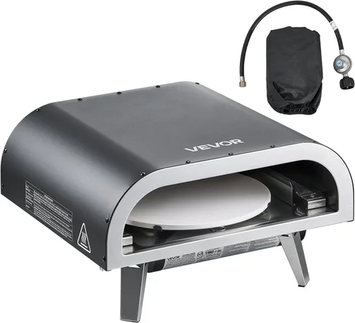 Miniatura 9 de VEVOR Horno de Pizza de Propano para Exteriores, Hornos de Pizza de Gas Propano de Rotación Automática de 12 pulgadas, Cocinador de Pizza Portátil