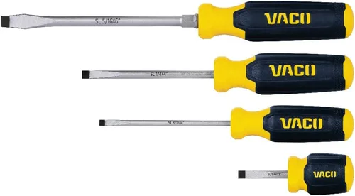 Miniatura 8 de VACO VAC7082 - Juego de destornilladores de 8 piezas, versátiles Phillips y destornilladores ranurados, cuchillas de precisión grabadas con láser