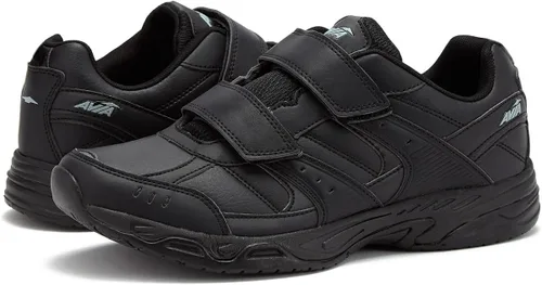 Avia Avi-Union II - Zapatos antideslizantes con correa para mujer, cómodos zapatos de seguridad para el trabajo, enfermería, restaurantes y caminar