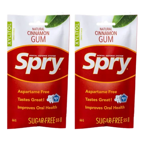 Miniatura 30 de Spry On The Go Fresh Chicle Natural de Xilitol Sistema de Defensa Dental - Sin Aspartamo, Sin Azúcar, Sin OMG (Menta, 55 Unidades - Paquete de 1)