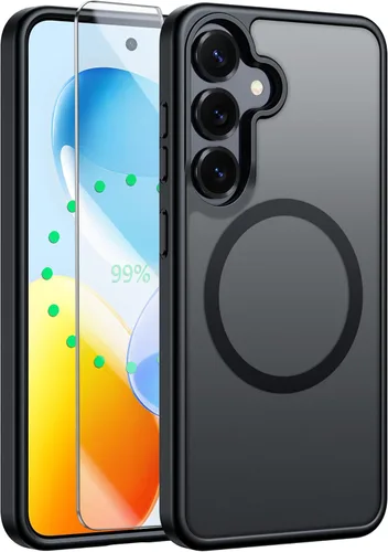 Miniatura 68 de FNTCASE Funda para iPhone 13 Pro: Fundas magnéticas translúcidas mate delgadas con protector de pantalla de vidrio templado