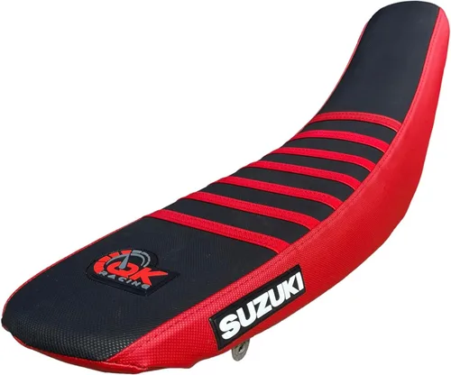 Miniatura 9 de Funda para Asiento Multi Grip Compatible con Suzuki DRZ 400 DRZ400 drz400 2000-2021 (Negro)