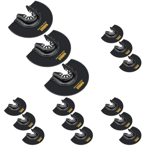 DEWALT DWA4212-3 Hoja oscilante de corte empotrado (paquete de 15)