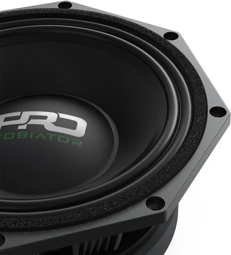 Miniatura 8 de PRO834MB - Altavoz – Cesta de aluminio de bajo medio de 8 pulgadas, 1200 W máximo, 600 W RMS, 4 ohmios – Altavoces de puerta de audio de alta