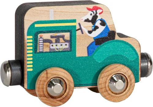 Miniatura 2 de Maple Landmark Tractor NameTrains - Fabricado en Estados Unidos (verde)