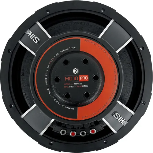 Miniatura 6 de Memphis (2) Audio MJP1522 15 "1500w MOJO Pro Subwoofers de audio para coche DVC 2 ohmios Subs
