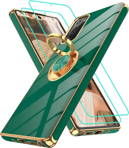 Miniatura 26 de Gritup Funda para Samsung Galaxy A14 5G: Funda Samsung A14 con 2 Protectores de Pantalla, Soporte de Anillo con Rotación 360°, Soporte Magnético