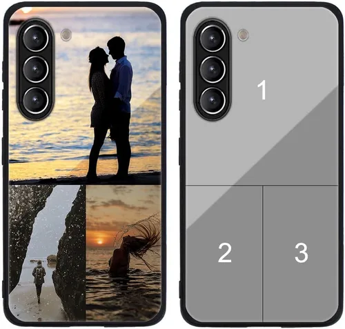 Miniatura 292 de Funda de teléfono personalizada para Samsung Galaxy S22+ / S22 Plus 5G, funda de TPU suave de vidrio templado antiarañazos personalizada con foto