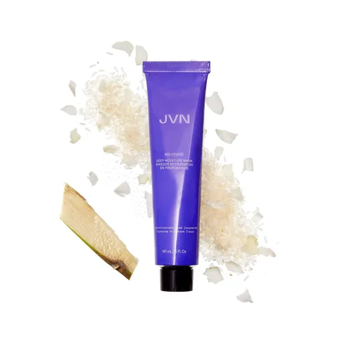 Miniatura 4 de JVN Nurture - Mascarilla hidratante de humedad profunda, tratamiento acondicionador hidratante para el cabello, reduce el encrespamiento y añade