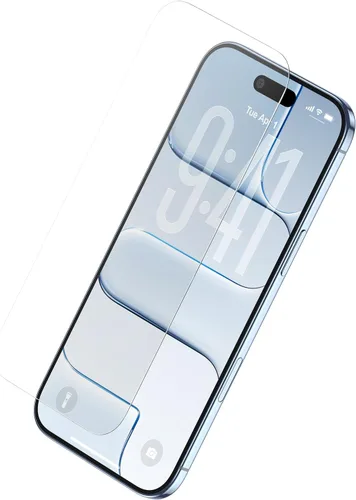 Miniatura 10 de Belkin ScreenForce - Protector de pantalla de vidrio templado para iPhone Air, resistente a los arañazos con bandeja de fácil alineación incluida