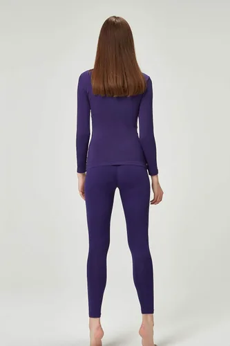 Miniatura 2 de DEVOPS Conjunto de ropa interior térmica para mujer