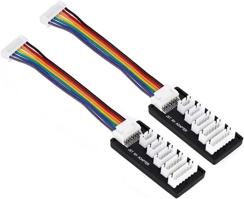 ShareGoo - Paquete de 2 cargadores de equilibrio JST-XH 2S-6S 3S, convertidor de adaptador de placa de expansión para vehículos RC, carga de batería