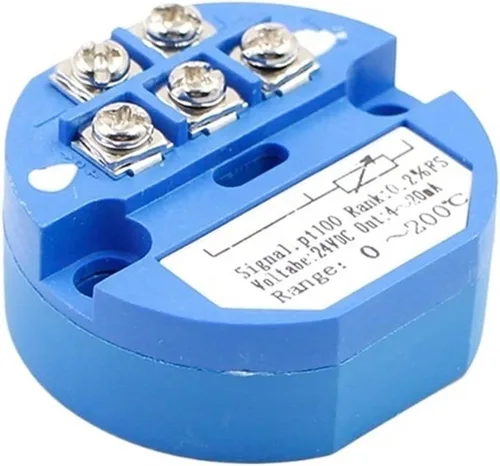 Miniatura 3 de PT100 Type to 4-20mA -50-50 0-50 0-100 200 300 Degree RTD Input 4-20mA Output DC24V Thermal Resistance Temperature Transmitter(-50-50 Celsius)