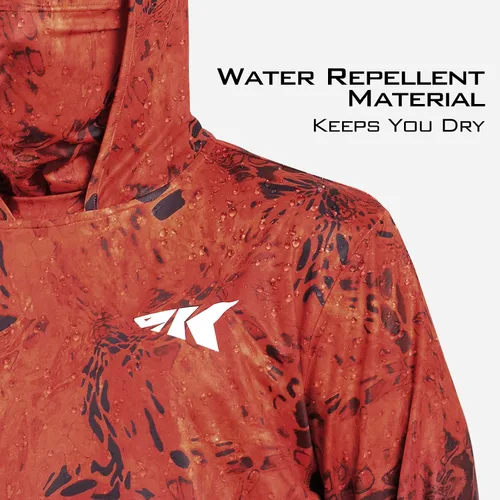 Miniatura 2 de KastKing - Sudadera con capucha para hombre, camisa de manga larga para pesca, camisa de protección UV UPF 50