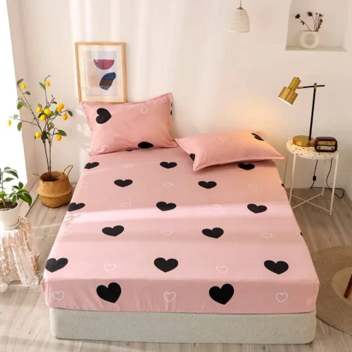 Miniatura 9 de Feelyou Juego de sábanas bajeras con estampado de mármol, tamaño Queen, elegante, de lujo, color negro, para niños, adolescentes, adultos