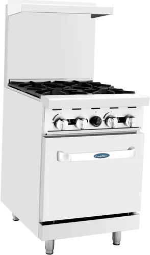 Miniatura 6 de Atosa AGR Cocina de Gas Comercial, 60.0 in Gas Range, (10) Quemadores Superior, (2) Hornos Estándares, Gas Propano (AGR-10B-LP)