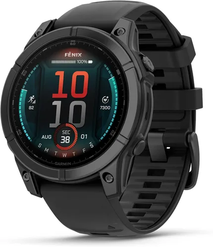Miniatura 21 de Garmin fēnix® 8 – 43mm, AMOLED, Zafiro, Smartwatch GPS Multisport Premium, Batería de Larga Duración, Certificado para Buceo, Linterna LED Oro suave