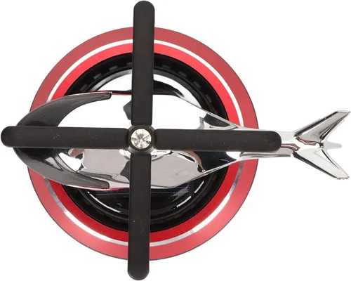 Miniatura 9 de Ambientador para automóvil, helicóptero mejorado para aromaterapia, ambientador giratorio solar con rotación solar, alivia el estrés y purifica