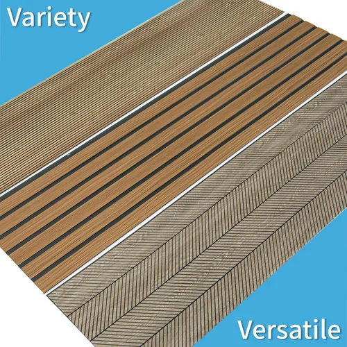 Miniatura 9 de Art3d Paquete de 4 paneles de revestimiento adhesivos de seis rejillas para decoración de paredes interiores - Paneles de pared de listones delgados