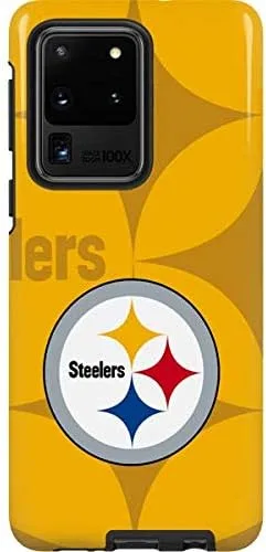 Miniatura 10 de Skinit Pro Phone Case Compatible with Galaxy S20 Ultra 5G - Officially Licensed NFL Pittsburgh Steelers Distressed Design