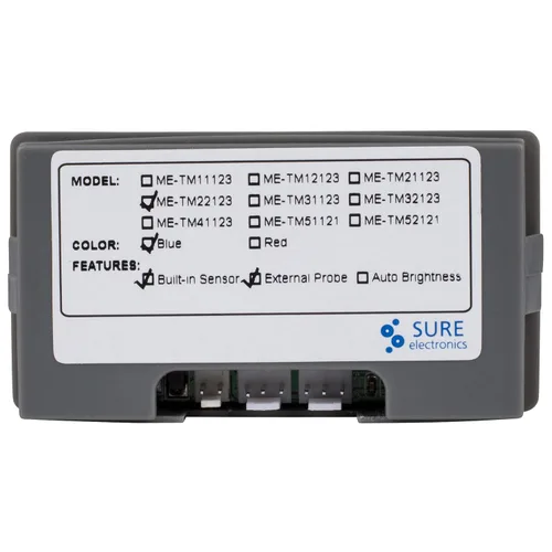 Miniatura 2 de Sensor externo de visualización de temperatura con LED azul