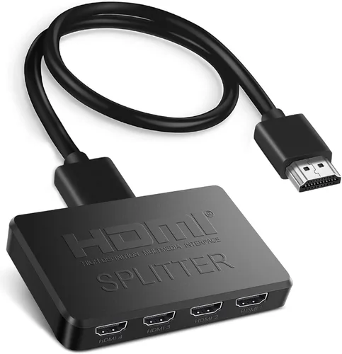 Miniatura 11 de avedio links Divisor HDMI 4K@60Hz, Divisor HDMI 1 entrada y 2 salidas - No extiende la pantalla (Solo duplica las pantallas), Soporta 3D Dol-by