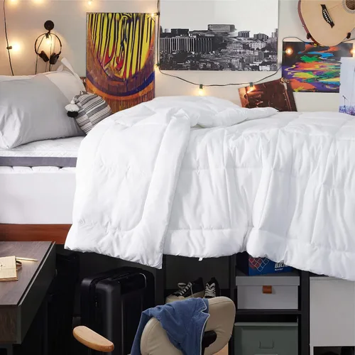 Miniatura 248 de Bedsure Relleno de edredón – Edredones acolchados tamaño King, edredón para todas las estaciones, ropa de cama alternativa de plumón suave, con 8