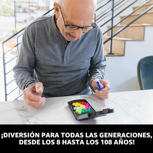 Miniatura 5 de Educational Insights Kanoodle Genius Juego de Rompecabezas 3D para Cerebro y Desafíos Intelectuales para Adultos, Adolescentes y Niños, Más de 200