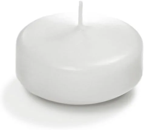 Miniatura 77 de yummi Caja de 18 velas flotantes color rojo rubí de 3 pulgadas