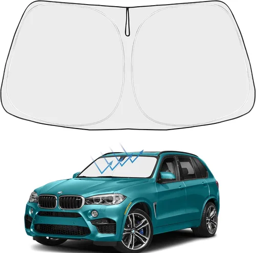 Miniatura 44 de Proadsy Parasol para parabrisas actualizado 2025, ajuste personalizado Dodge RAM 1500 2Dr 2019-2024 2025, 4 capas, plegable, protector de parasol