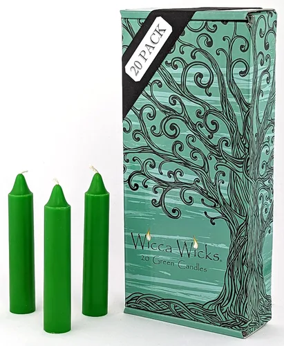 Miniatura 12 de 20 velas negras 4 pulgadas de alto y 3/4 pulgadas de diámetro Suministros de brujería para tu altar, hechizos, encantos y rituales personales