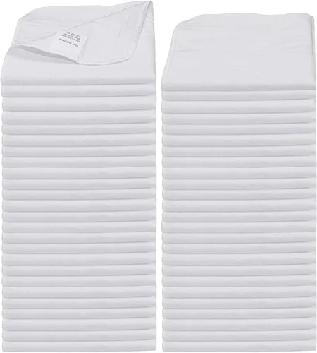 Miniatura 27 de Toallas de saco de harina Toalla de té para manualidades, plato de cocina, toalla de algodón en blanco para bordado, funda de lino para hornear