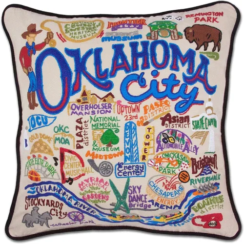 Miniatura 87 de Catstudio Almohada decorativa bordada a mano de Texas