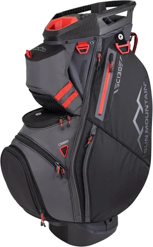 Sun Mountain C-130 2025 - Bolsa de golf de 14 vías con divisores de longitud completa y 11 bolsillos para máxima comodidad, bolsa ligera para Acero
