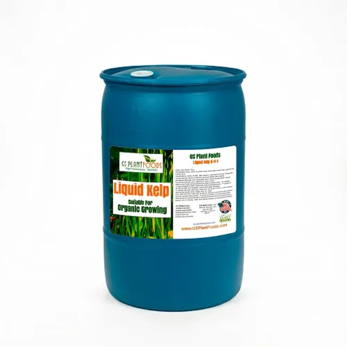 Miniatura 11 de GS Plant Foods Fertilizante Líquido de Kelp – Adecuado para Cultivo Orgánico, Concentrado de Algas Marinas Listado por OMRI para Césped, Jardines