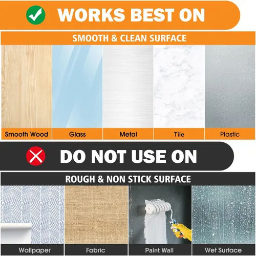 Miniatura 6 de Tiras Grandes para Colgar Cuadros de Servicio Pesado (XL/16 Libras) 16 Pares/32 Tiras Sin Daños en la Pared, Colgadores Adhesivos para Cuadros Sin