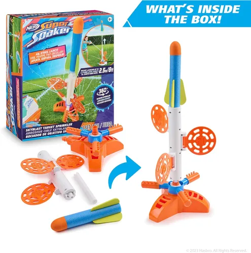 Miniatura 6 de NERF Super Soaker Grab 'N Go Stomp Soaker - Juegos de agua al aire libre