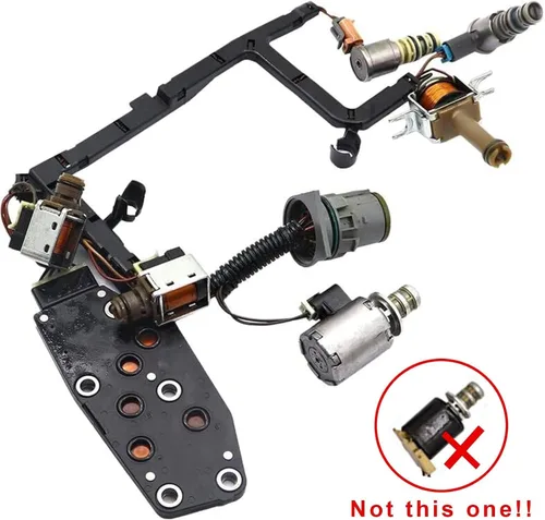 Miniatura 2 de FZJDSD Kit de solenoide maestro de transmisión 4L60E 4L65E compatible con Chevy Cadillac GMC EPC Shift TCC 3-2 PWM 1993-2006