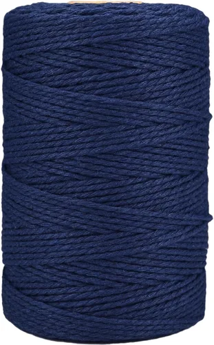 Miniatura 18 de Cuerda de cordel, 500 pies de algodón para carniceros de cocina, cuerda de cocina para manualidades, asar, envolver regalos, decoración de Blanco