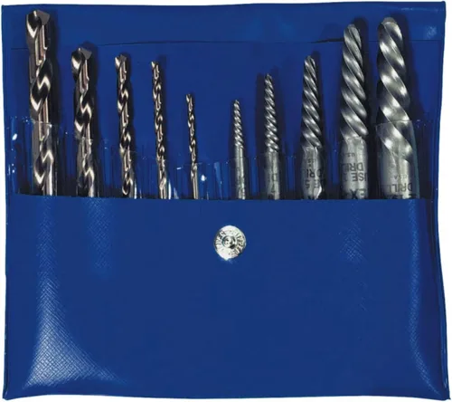 Miniatura 3 de Irwin Tools IRWIN 11119 - Juego de brocas y extractores de tornillos, 10 piezas