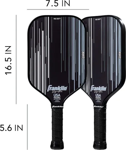 Miniatura 2 de Franklin Sports Paletas Profesionales de Pickleball - Serie Signature Paleta Profesional de Pickleball con Superficie MaxGrit - Paletas de Pro