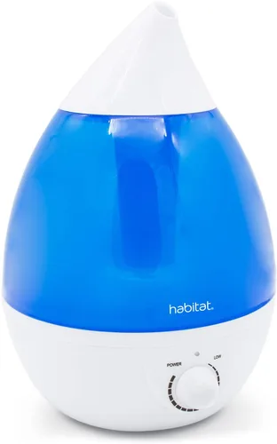 Habitat Humidificador ultrasónico de niebla fría con tanque grande de 2.5 L, humidificador silencioso con luz LED para dormitorio, 24 horas de
