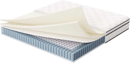 Miniatura 6 de Modway Jenna - Colchón King de muelles interiores (8 pulgadas), Espuma, Blanco